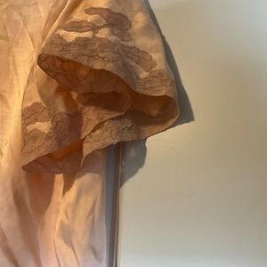 Peach dress cover up 1930